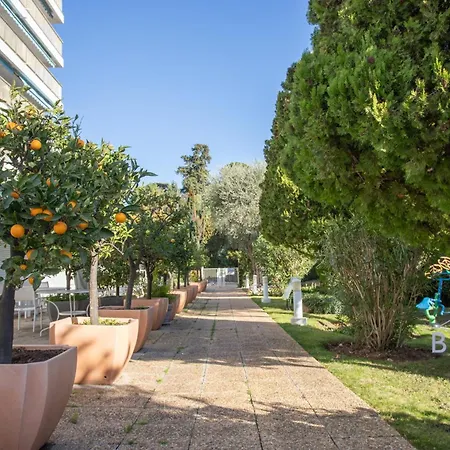 Roof Terrace Of 123m2 Sea View Double Garage Air Conditioning Apartment