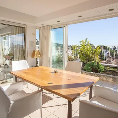 Roof Terrace Of 123m2 Sea View Double Garage Air Conditioning Apartment *